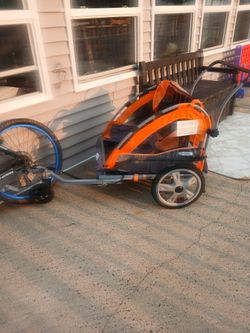 Bike 2 Seater Tow Trailer
