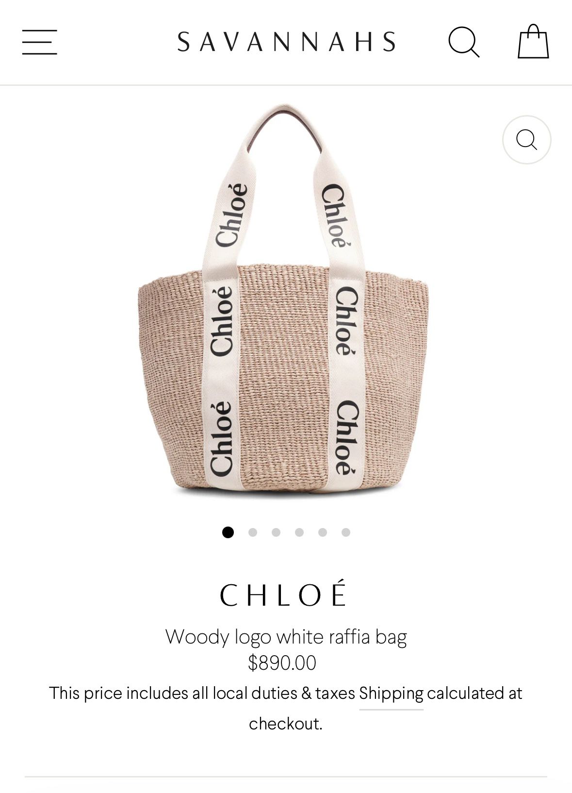 Chloe Beach Bag