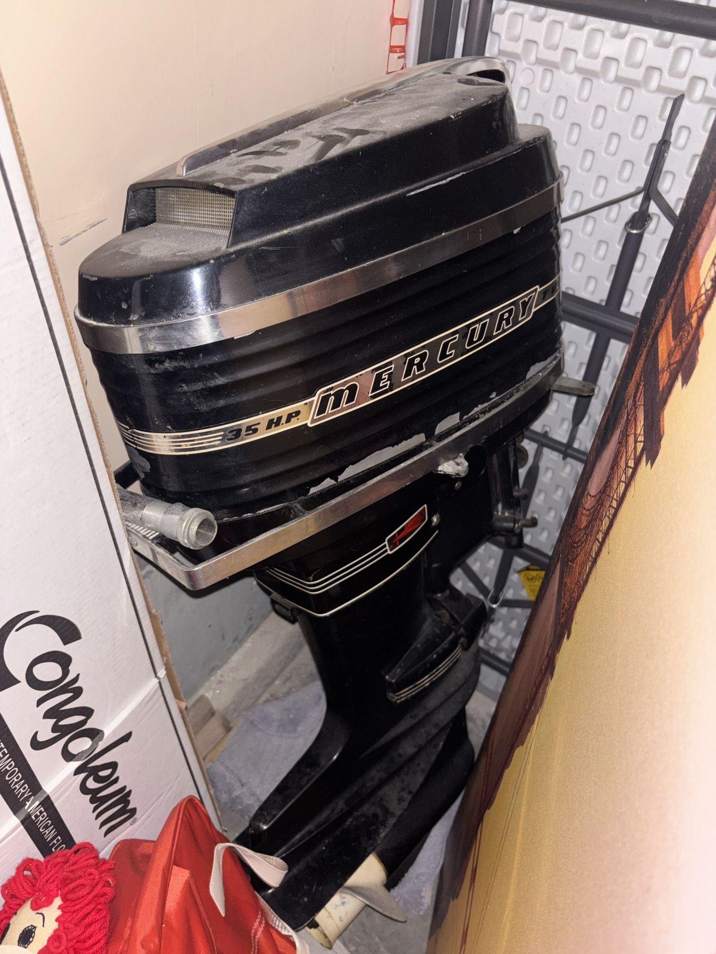 1967 Mercury 35hp outboard motor