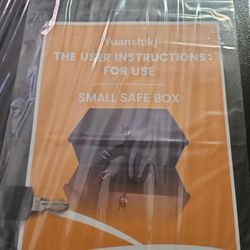 Fireproof Lock Safe Box for Documents,