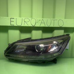 2013 2014 2015 Honda Accord Left Driver Side Headlight OEM