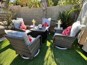 Patio furniture set outdoor new in the box