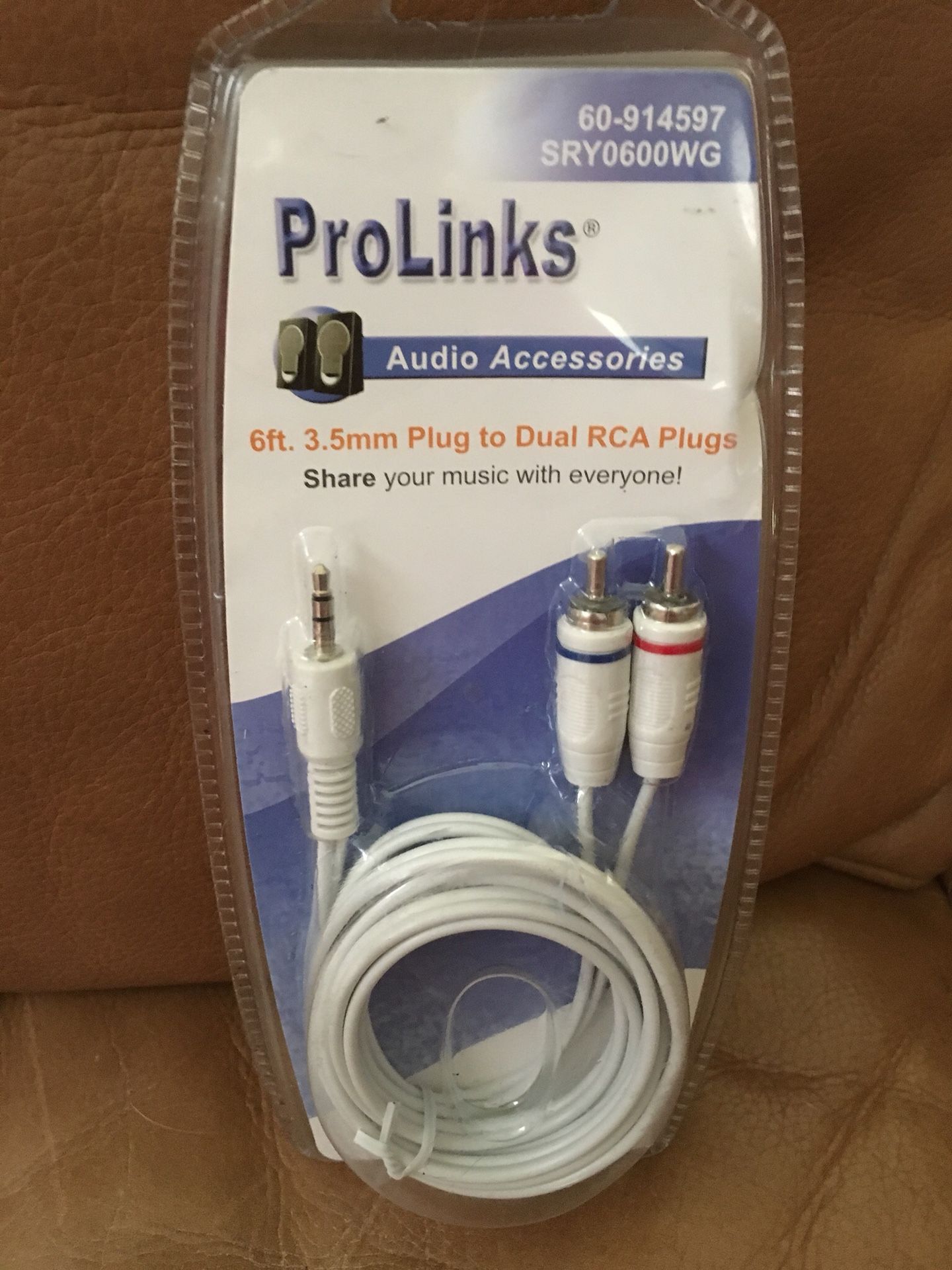 Brand new Pro Links audio accessories kit