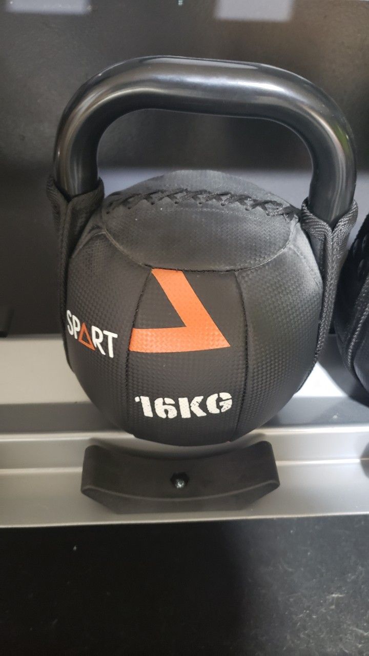 Professional Leather Kettlebell - Available In Multiple Sizes