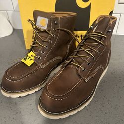 Carhartt Waterproof 6 Inch Steel Toe Wedge Work Boots 