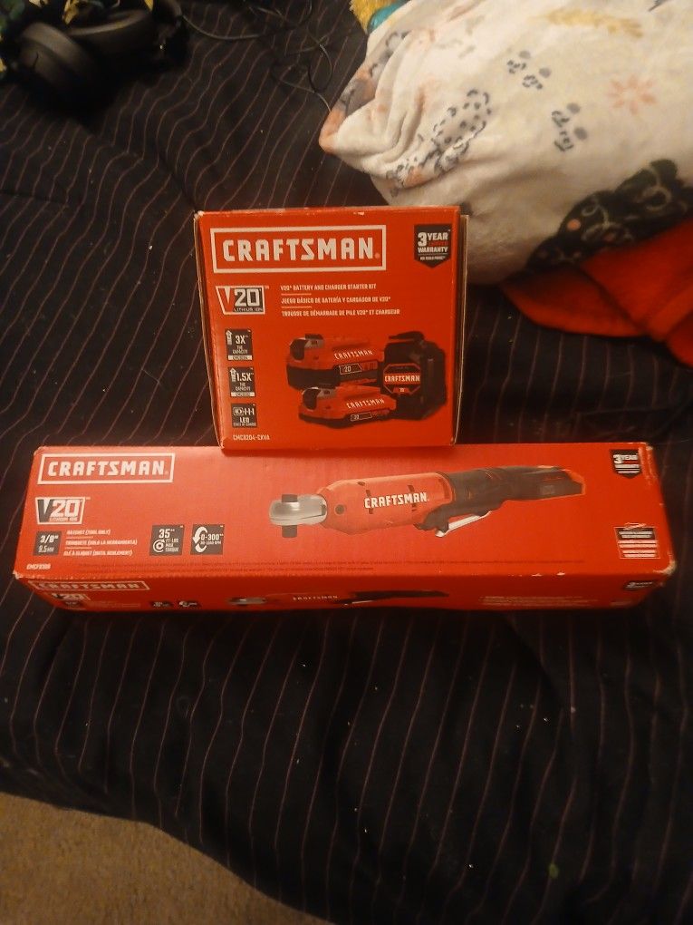 Craftsman Ratchet With 2 Battery's & Charger