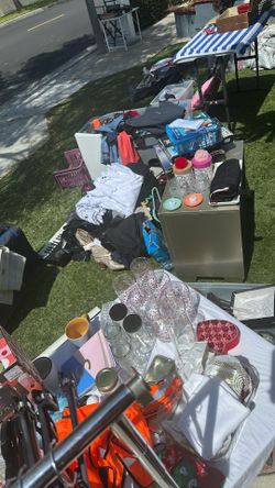 Yard sale today ! Everything must go