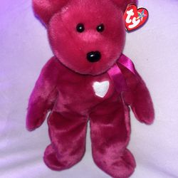 Vintage VALENTINA TY Beanie Baby with Tags.