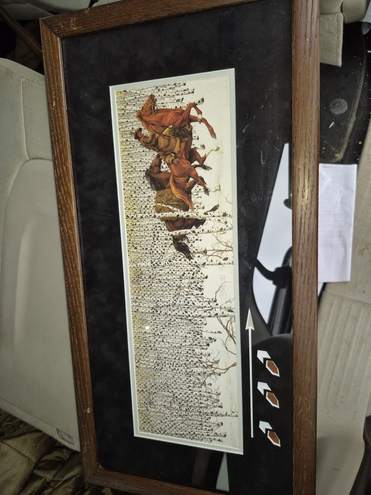 Bev Doolittle "Sacred Ground" Print W/frame