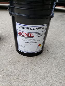 syntetic gear oil 75w90