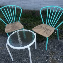 Outside Table And Chair Set