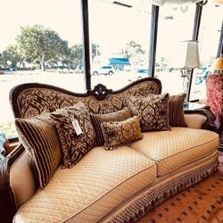 AICO By Michael Amini CHATEAU BEAUVAIS Sofa - NY