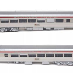 Precision Scale Co Sunbeam 8-Car Consist FP Silver & Red #17928-1 HO Brass 