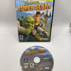 Shrek Super Slam (Sony PlayStation 2, PS2, 2005) No Manual TESTED Authentic