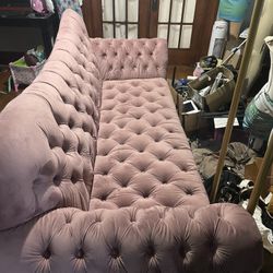 Pink Sofa