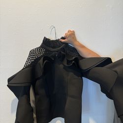 Fancy Black Top from the brand WHY DRESS
