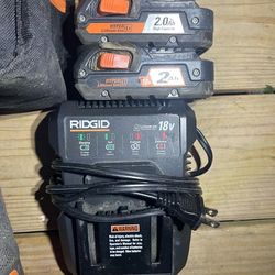 Rigid 18v tool set