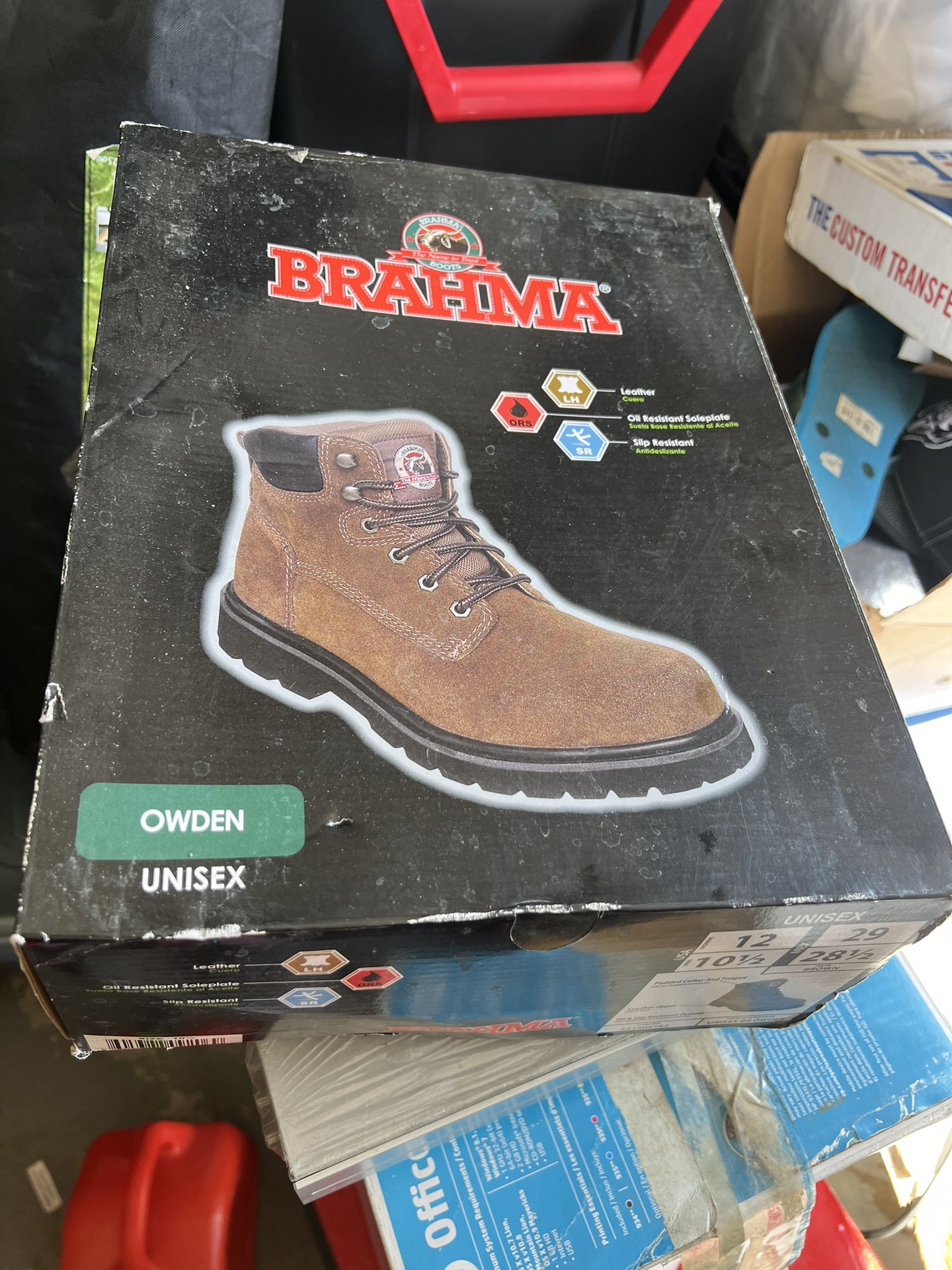 Brahma Unisex Boots **NEW