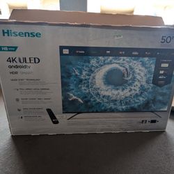 Hisense 50" 4k TV 