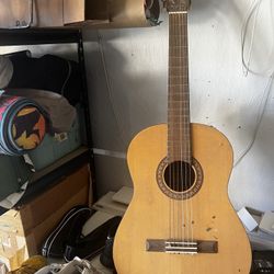 Guitar With Stand 