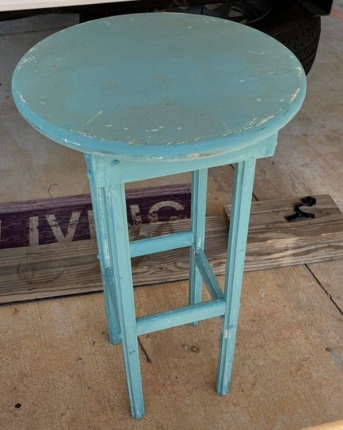 Antique Round Wooden Table