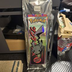 Santa Cruz Pokemon Skateboard Deck Sealed 