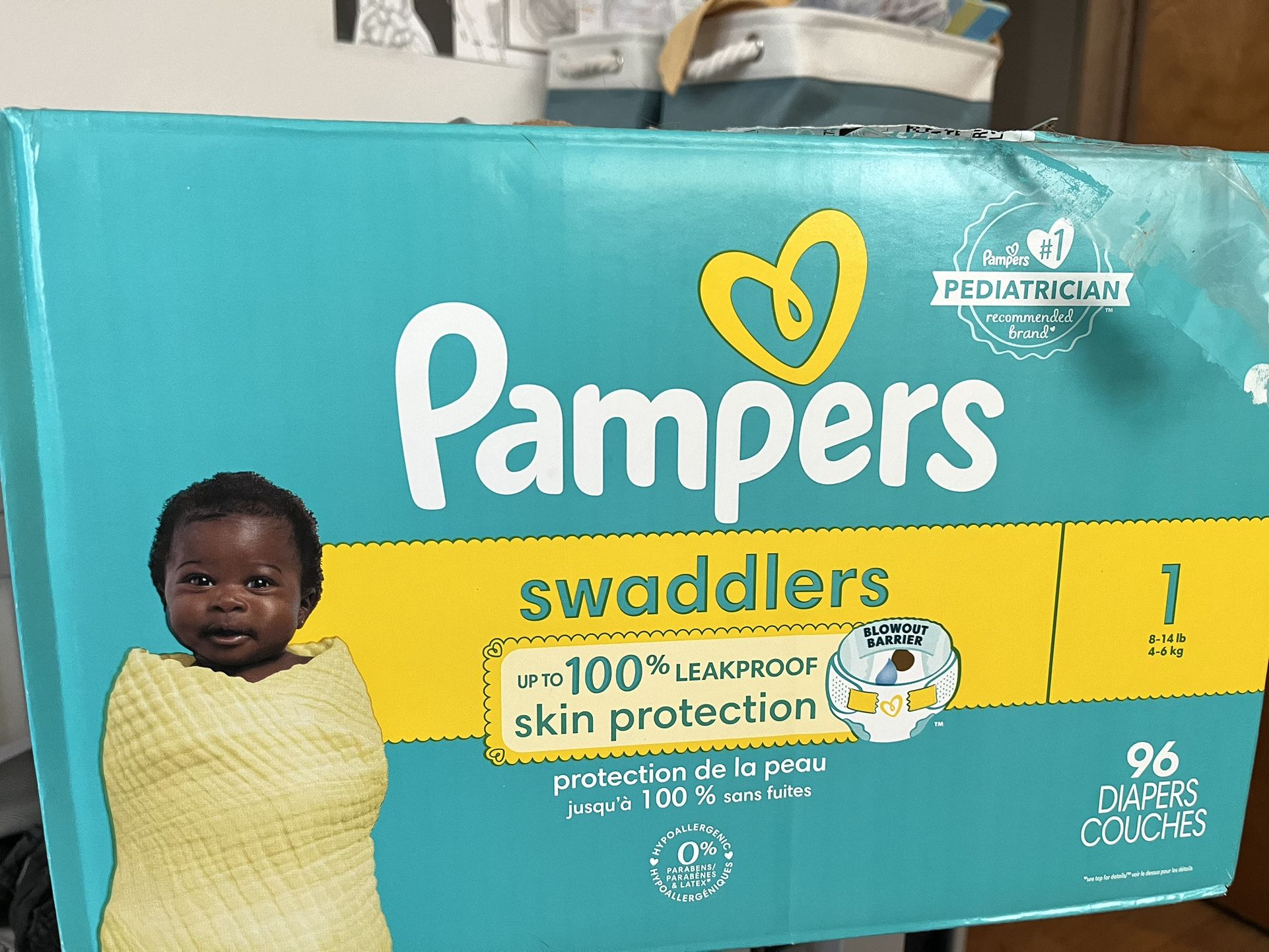 Pampers Swaddles