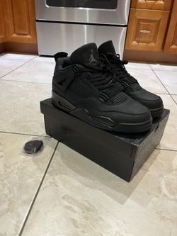 Air Jordan 4 Retro black Cats Size 12