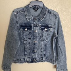 Women’s Simply Vera Vera Wang Denim Jacket Size M $35