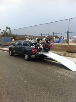 LOADALL Motorcycle and Equipment Loading Ramp
