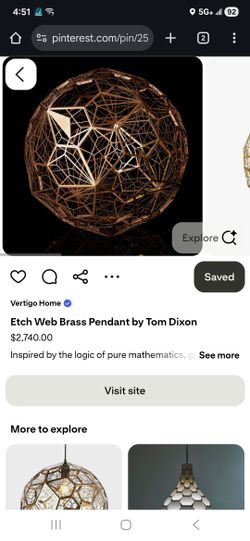 Designer Chandelier Tom Dixon