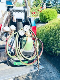 Victor portable torch set