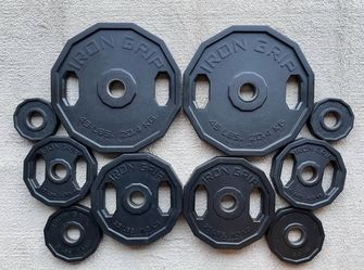 🔥Iron Grip Urethane Olympic Weight Plates (2 In)🔥