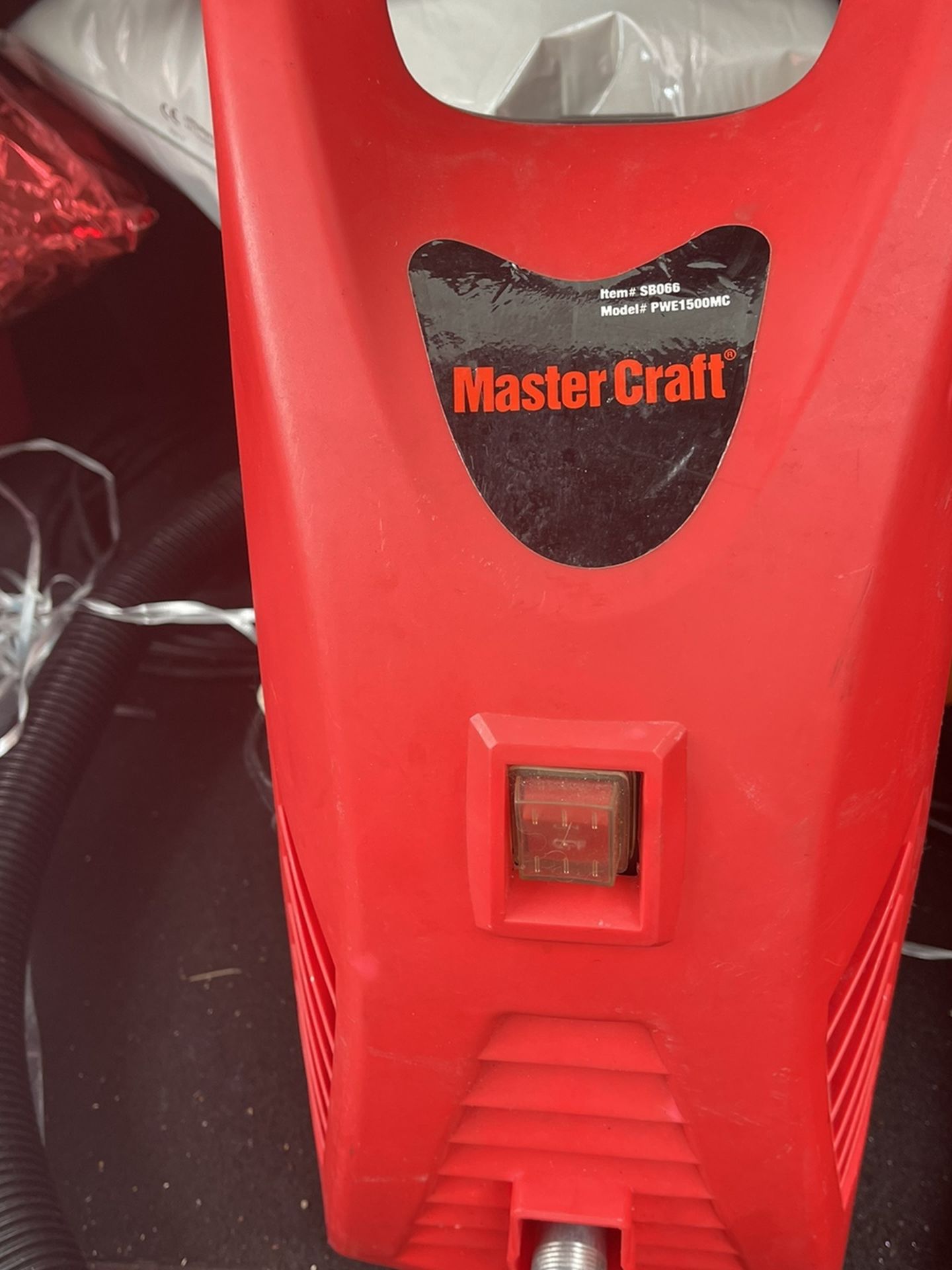 PRESSURE WASHER ( Master Craft )