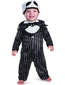 Nightmare before Christmas jack skellington baby costume size 6-12