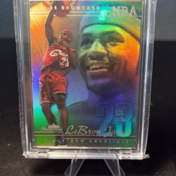 LeBron James 2nd Year Fleer Showcase 