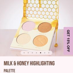 NEW Beauty Bakerie Milk & Honey Highlighting Palette