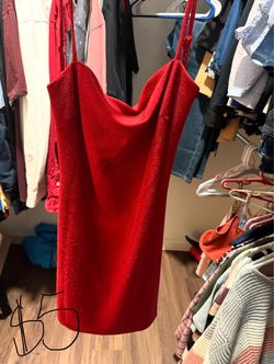 Red dress, purple top and black bodysuit- Large
