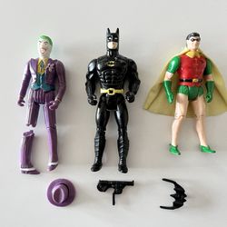 1989 Batman Action Figure Lot - Toybiz