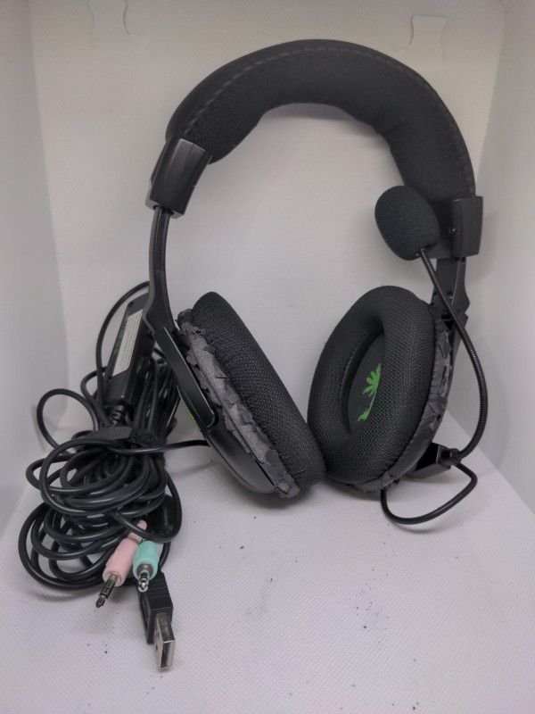 Turtle Beach Ear Force X12 Black Wire Gaming Headset PC & Xbox 360