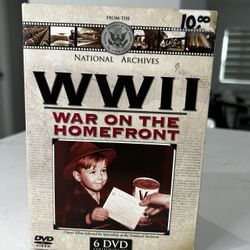 WWII War on the Homefront DVD 6-Disc Collector's Set