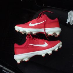 Red And White Nike Low Molds Size 11