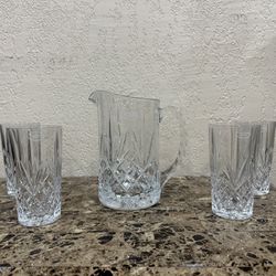 Royal Gallery Crystal Pitcher & Glasses Thumbnail