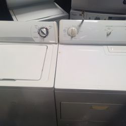Washer And  Dryer Set