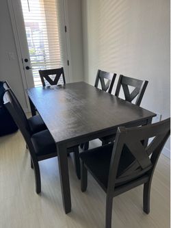Caitbrook 7-Piece Dining Set- Gray