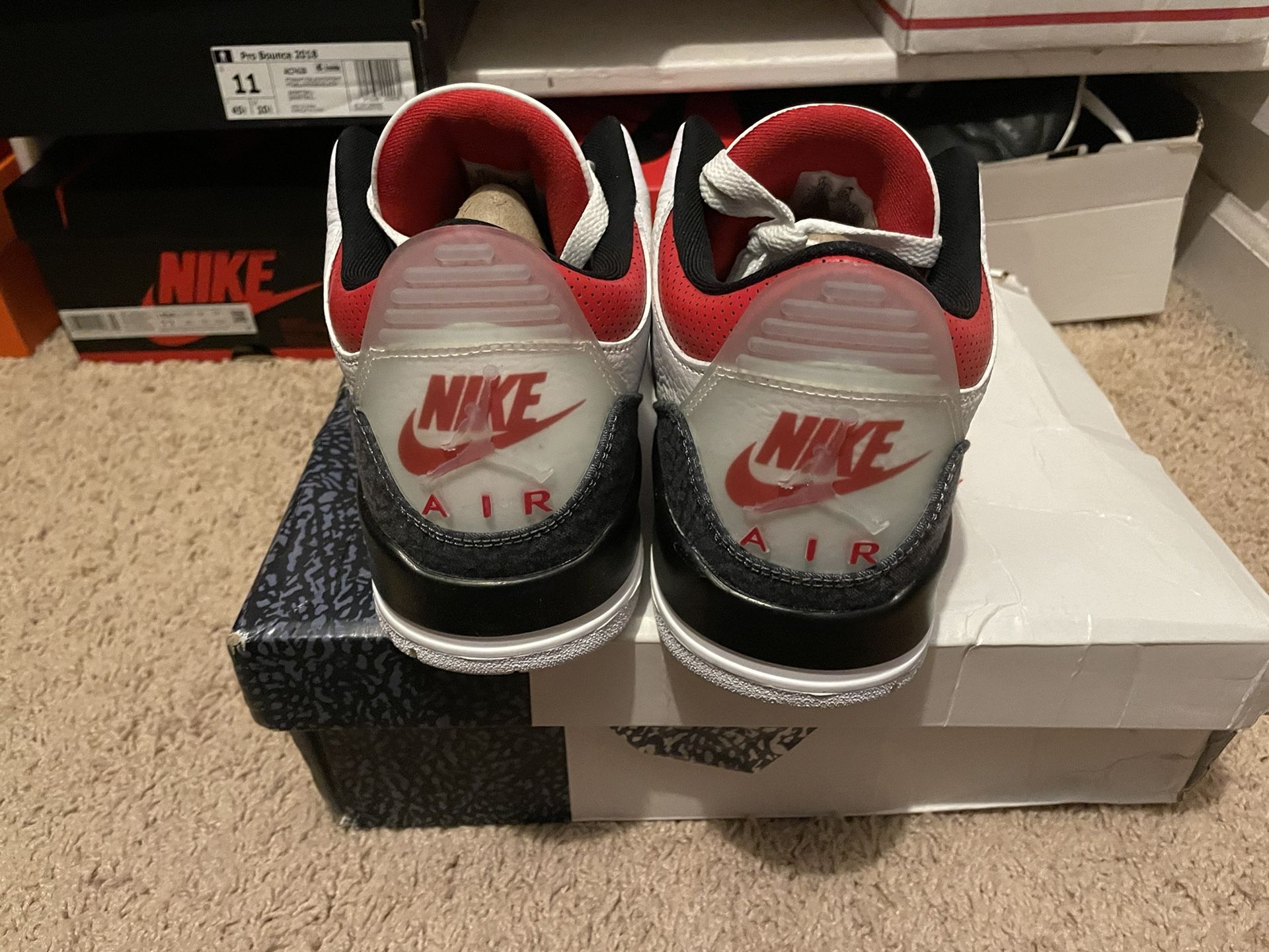 Nike Air Jordan 3 Retro Denim SE 'Fire Red' 