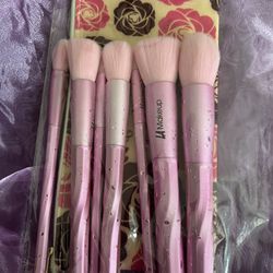 7pcs Pink Super Soft High Quality Makeup Brush Set