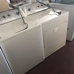 Whirlpool Top-load And Electric Dryer 