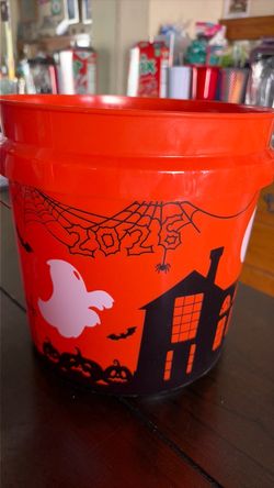 Home Depot Halloween bucket