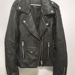 XS Leather Jacket Good Condition Used